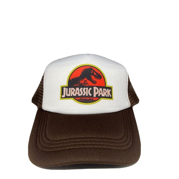 unknown Other - Jurassic Park Trucker Hat Mesh Hat Adjustable Cap Jurassic Park Hat